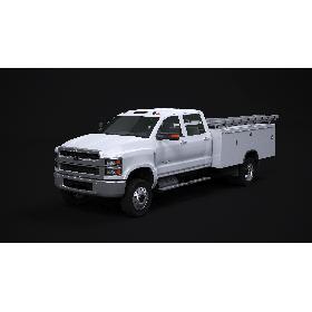2020 Chevy Silverado Service Truck 3D